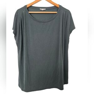 NWOT Maurices Green Short Sleeve Top Size 2x